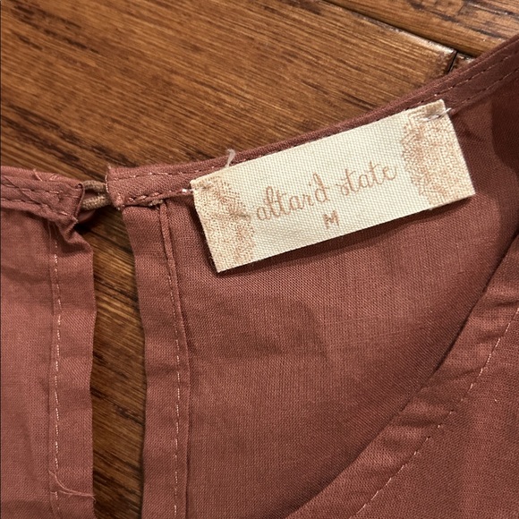 Altar'd State Cinnamon Colored Blouse - Picture 2 of 8
